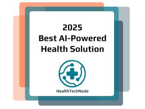 Best AI-Powered Health Solution award badge