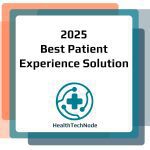 2025 Best Patient Experience Solution award badge