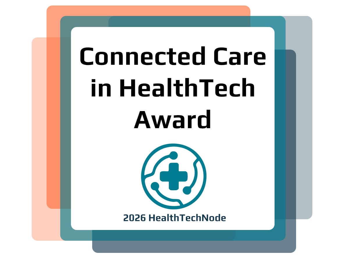 2026 Connected Care in HealthTech Award badge