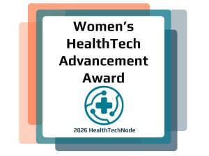 2026 Women’s HealthTech Advancement Award badge