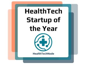 Healthtech Startup of the year award Healthtech Startup of the year award