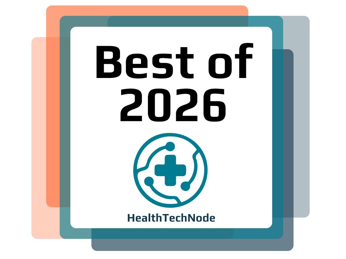 Best of 2026 HealthTechNode Awards badge Best of 2026 HealthTechNode Awards badge